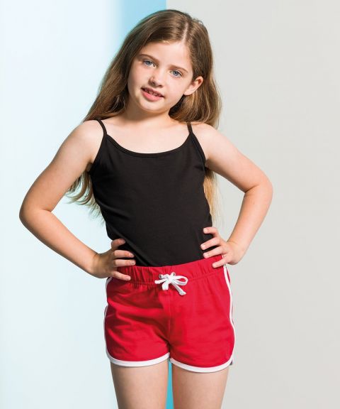 Kids feel good stretch spaghetti vest