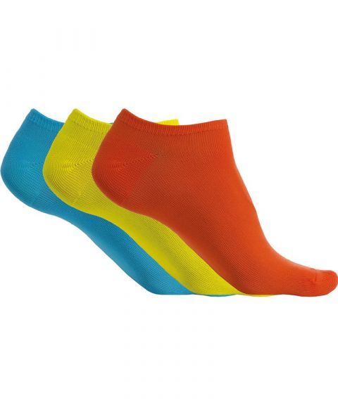 Microfibre sneaker socks (3 pairs per pack)