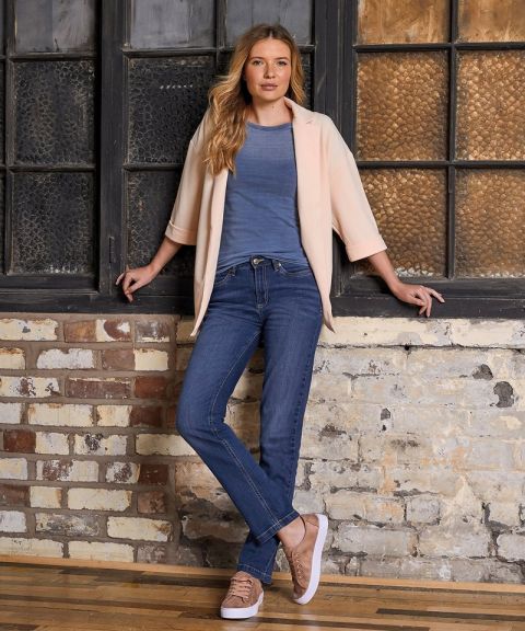 Women's Katy straight jeans