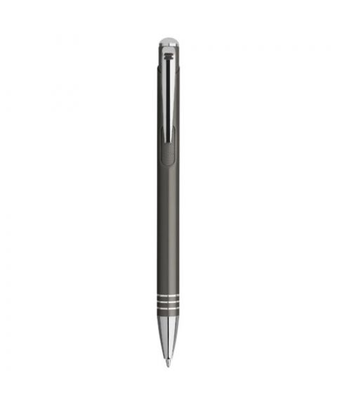 Izmir ballpoint pen with knurled pusher