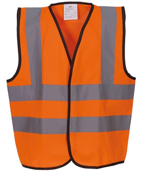 Kids hi-vis 2 b&b waistcoat (HVW100CH)