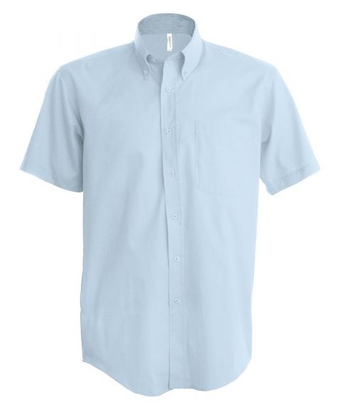 Short-sleeved easycare Oxford shirt