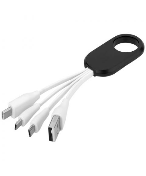 Troup 4-in-1 charging cable with type-C tip