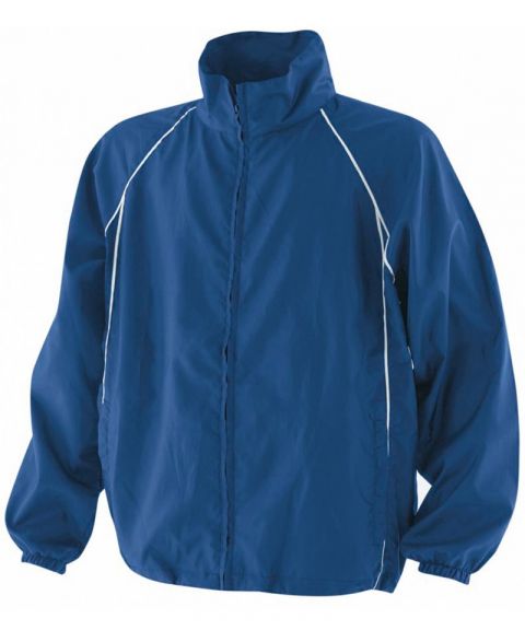 Kid's piped showerproof training jacket