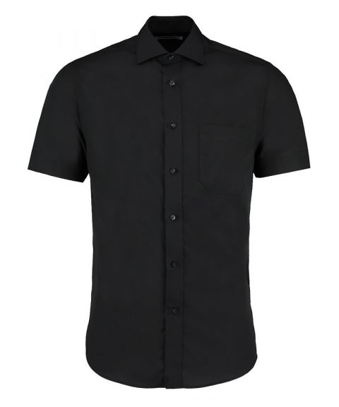 Premium non-iron corporate shirt short-sleeved (classic fit)