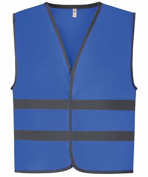 Hi-vis reflective border kids waistcoat (HVW102CH)