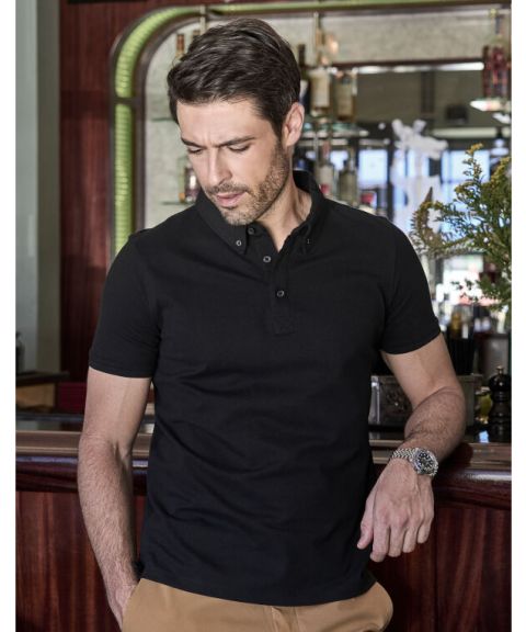 Men's Fashion Luxury Stretch Polo