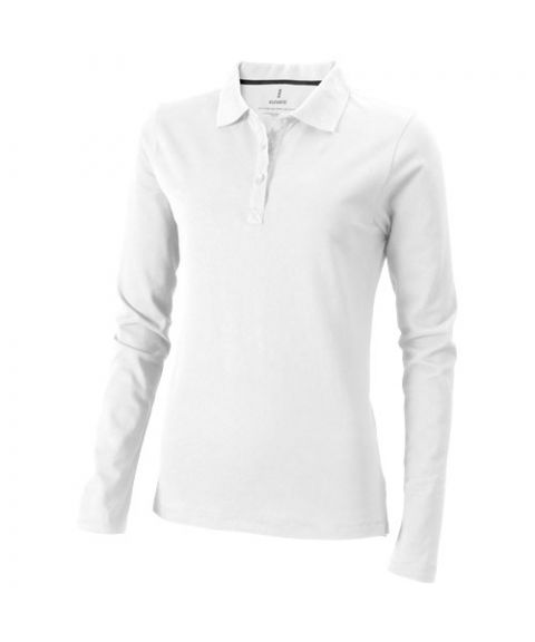 Oakville long sleeve women's polo