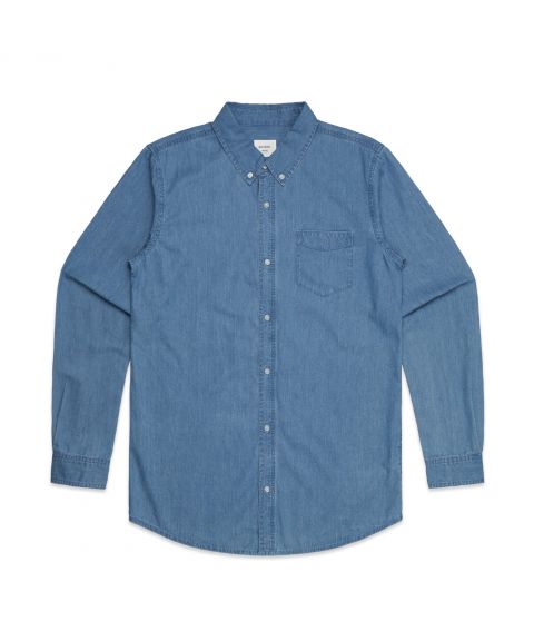 MENS BLUE DENIM SHIRT - 5409