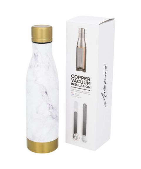 Vasa 500 ml marble copper vacuum insulated bottle