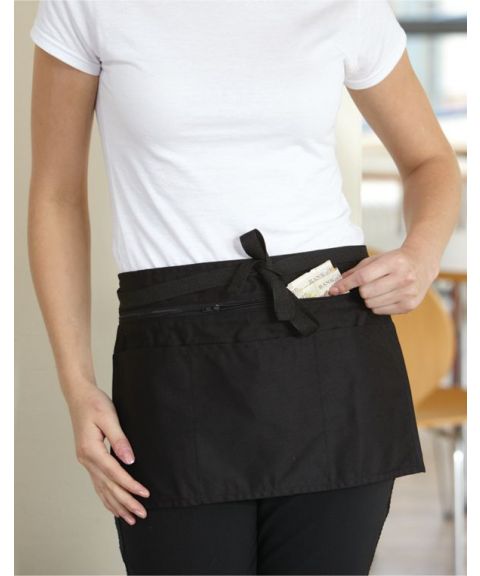 Full Zip Multi-Pocket Apron