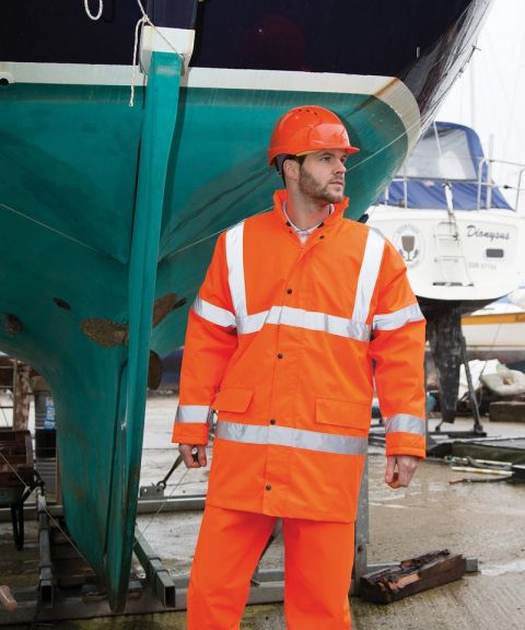 Core safety high-viz coat