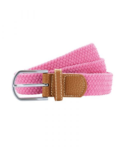 Braid stretch belt