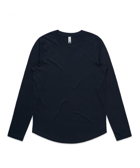 WO'S CURVE L/S TEE - 4055