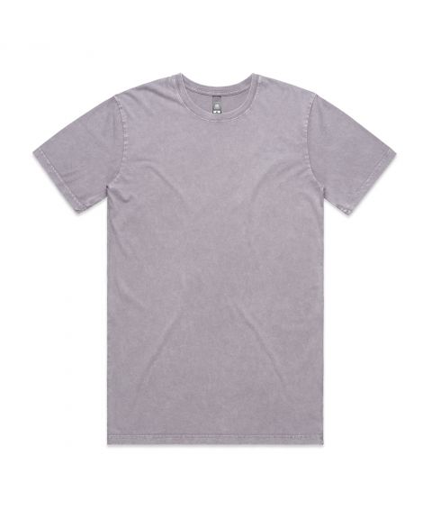 MENS STONE WASH STAPLE TEE - 5040