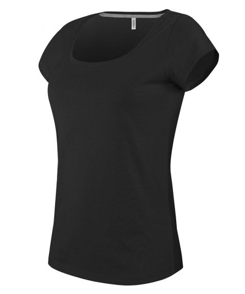 Women's boat neck t-shirt