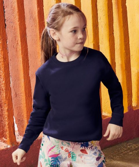 Kids premium set-in sweatshirt