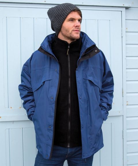 3-in-1 zip and clip jacket