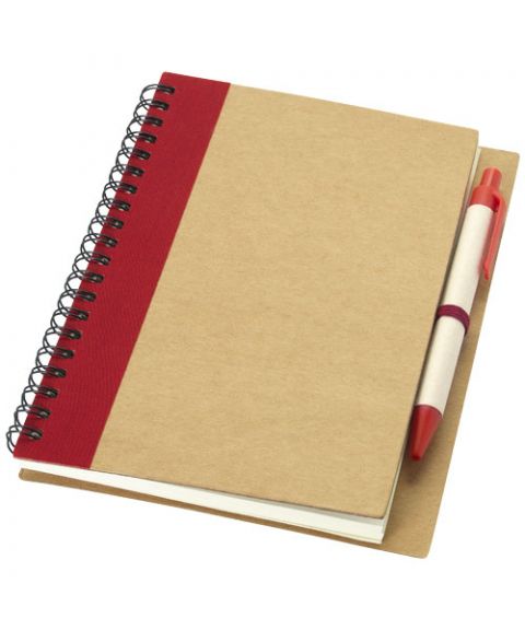 Priestly recycled notebook with pen