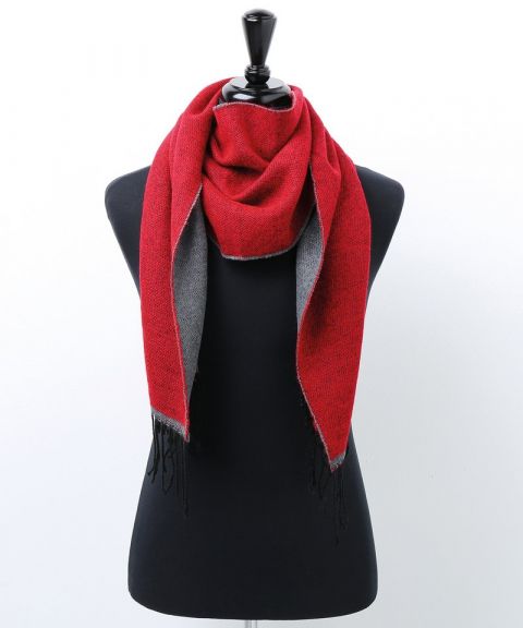 Two-tone scarf