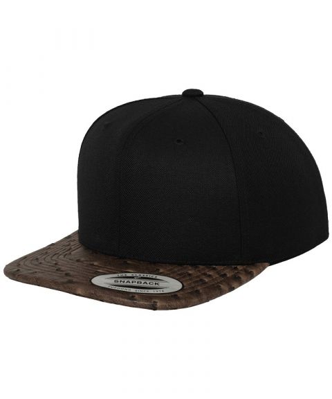 Leather snapback (6089LH)