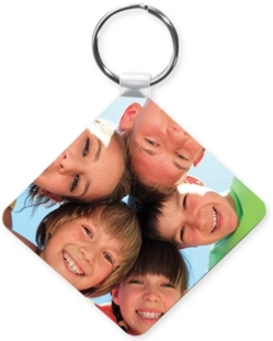 Square Key Ring - 58mm x 58mm